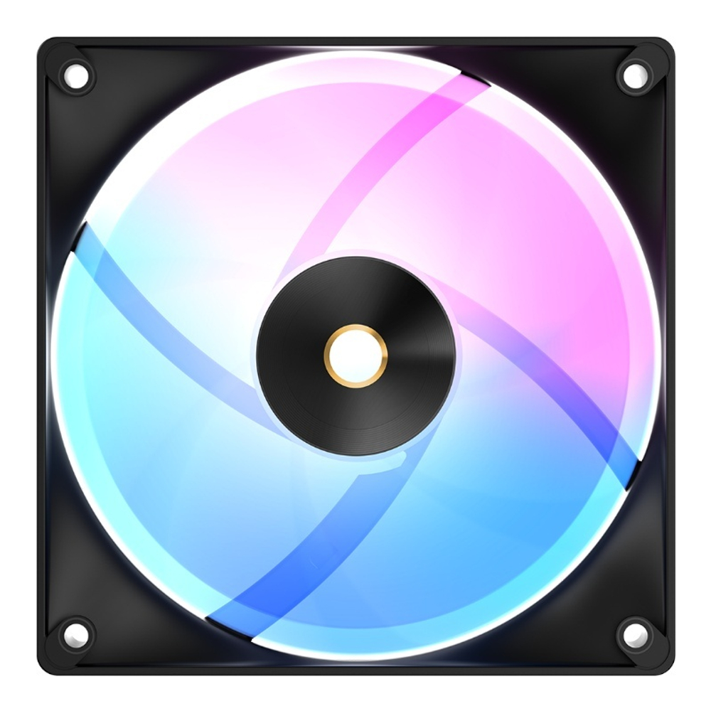Вентилятор для корпуса Ocypus Delta F12 BK ARGB 3 IN 1, 120x120x25mm, 4-PIN PWM, 500-2000 RPM, 29 DBA