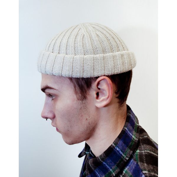 Шапка Кипа Белая - фото 4