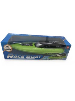 Игрушка Лодка "Вьюга" на батарейках (53903-1) цвет салатовый