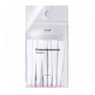 Runail Стекловолокно, 6 см х 10 шт №4476
