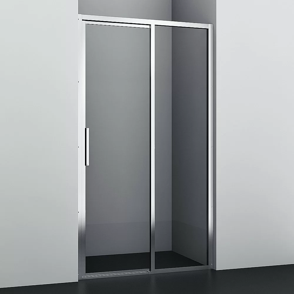 Душевая дверь WasserKRAFT Lopau 32S05R 120 стекло прозрачное/профиль серебристый