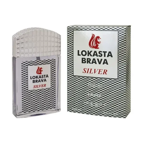 Туалетная вода для мужчин "LOKASTA BRAVA SILVER" 100мл Россия