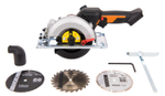 Циркулярная мини-пила аккумуляторная бесщеточная 120 мм 20В WORX worxsaw WX531.9