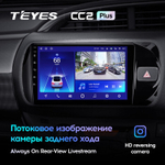 Teyes CC2 Plus 9" для Toyota Vitz 2014-2019 (прав)