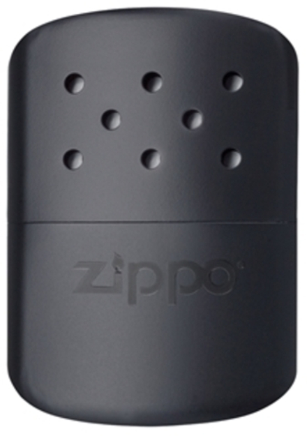 Каталитическая грелка Zippo, сталь с покрытием Black, чёрная, матовая, 66x13x99 мм