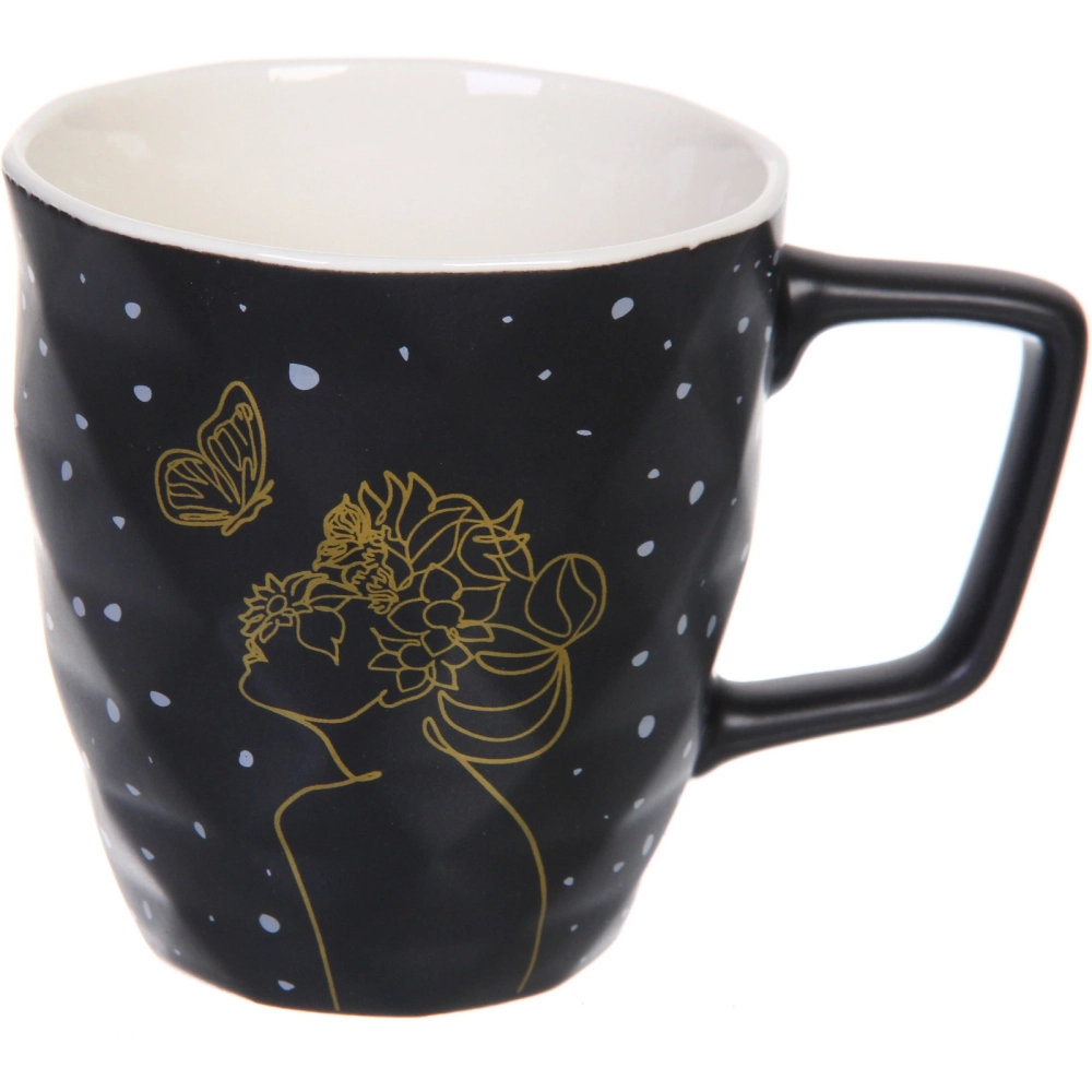 Кружка керамическая 440мл «Ночная Нимфа»