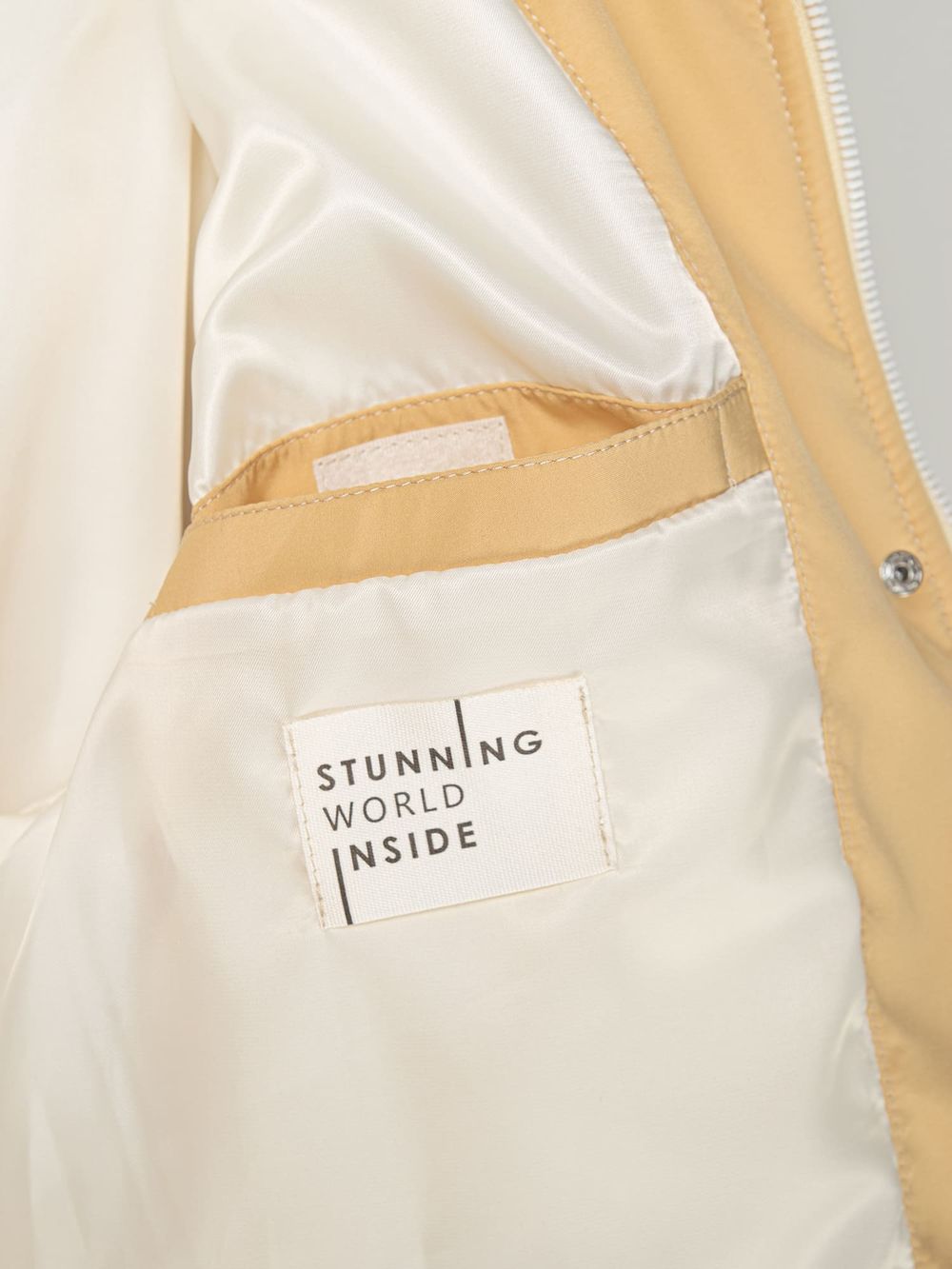 Бомбер утепленный "Желтый" женский