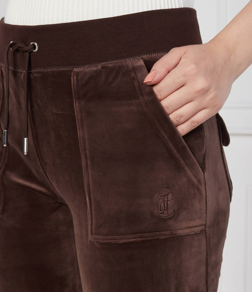 Спортивные штаны Del Ray Juicy Couture - коричневый(JCAP180)