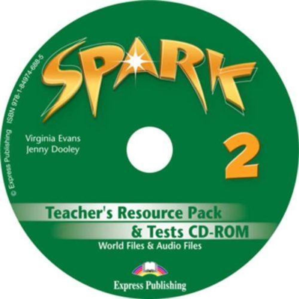 Spark 2. Teacher&#39;s resource pack &amp; tests Cd-rom (international/monstertrackers). CD-ROM для учителя к тестовым заданиям с дополнительными материалами