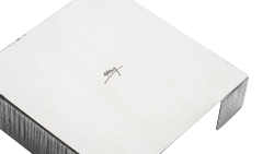 Салфетница 13см Michael Aram Плющ и дуб серебристо-золотистая