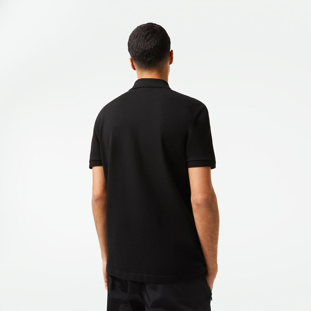 Мужское теннисное поло Lacoste Core Graphics Polo Men - Black