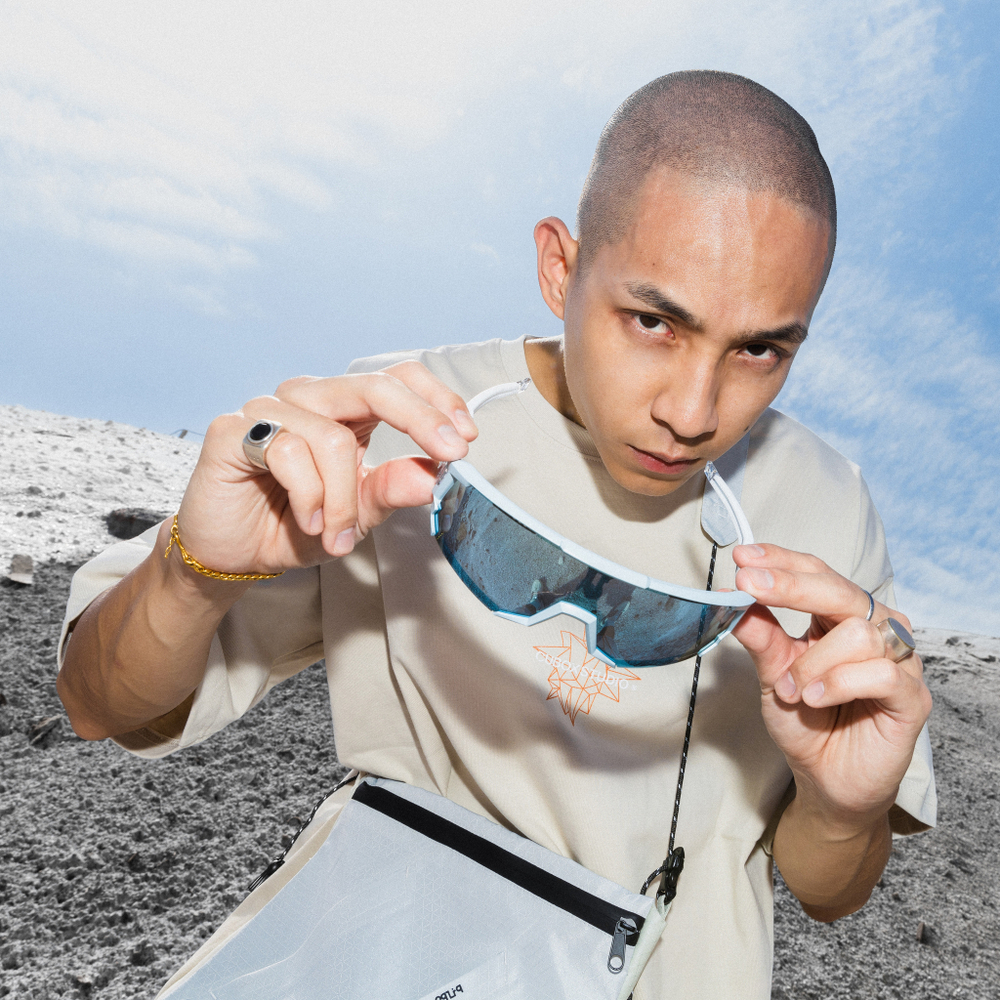 Спортивные очки 720armour Mars / Clear / Smoke Blue White Lens