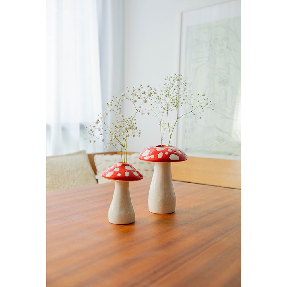 Ваза для цветов Amanita, 19 см