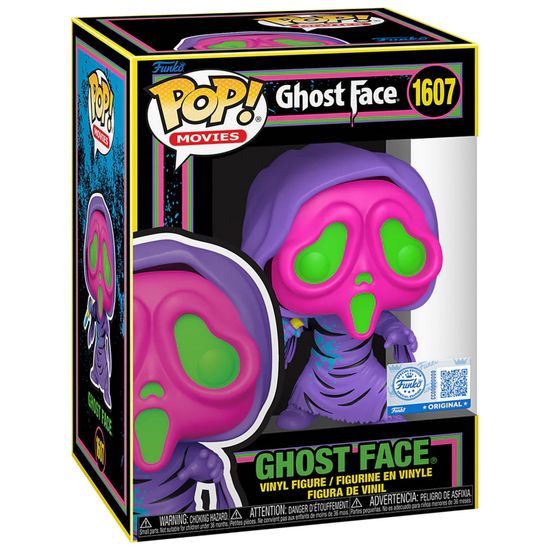 Фигурка Funko POP! Movies Ghost Face Ghost Face (BLKLT) (Exc) (1607) 84928 / Фигурка Фанко ПОП! по мотивам франшизы "Крик", Призрачное лицо