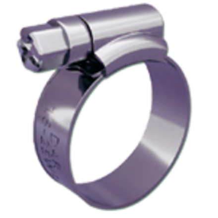 Хомут червячный d=032-50мм w=11.7мм - сталь W1