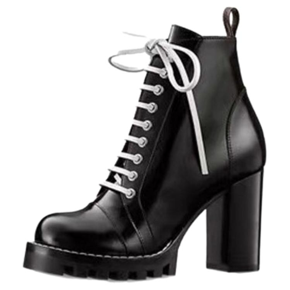 LOUIS VUITTON Star Trail Boots "Black" Women"s