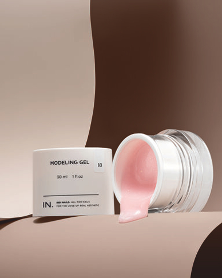 Гель моделирующий IBDI NAILS 18 Космополитен 30мл