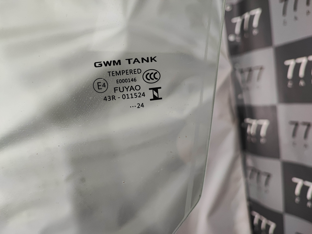 Стекло двери передней левой Tank 300 20-нв Б/У Оригинал 6103101XKM14A