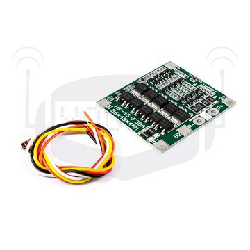 Плата зарядки 4S аккумуляторов 18650 30А