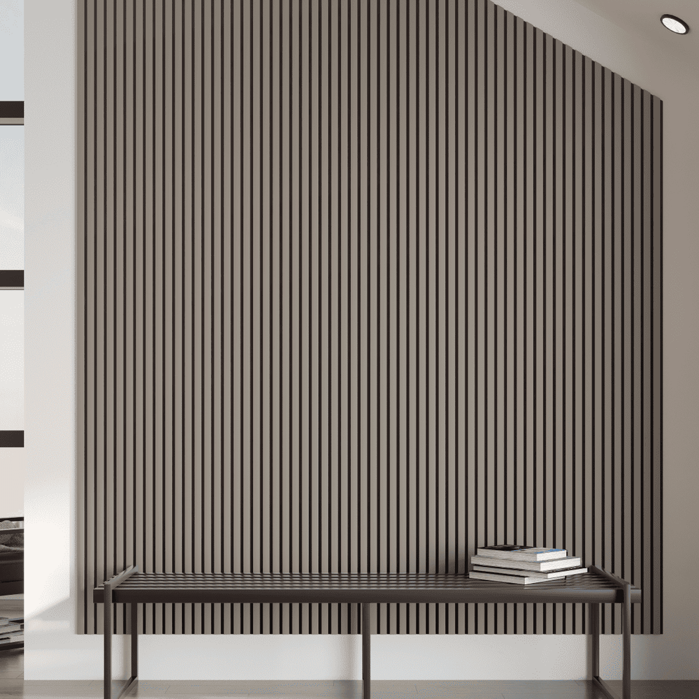 Панель Стеновая Акустическая Comfort (Комфорт), Делюкс, Sandgrau (Сандграу), 2780х600х9 мм