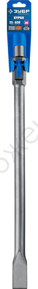 ЗУБР БУРАН HEX 30 Зубило плоское 35 х 600 мм