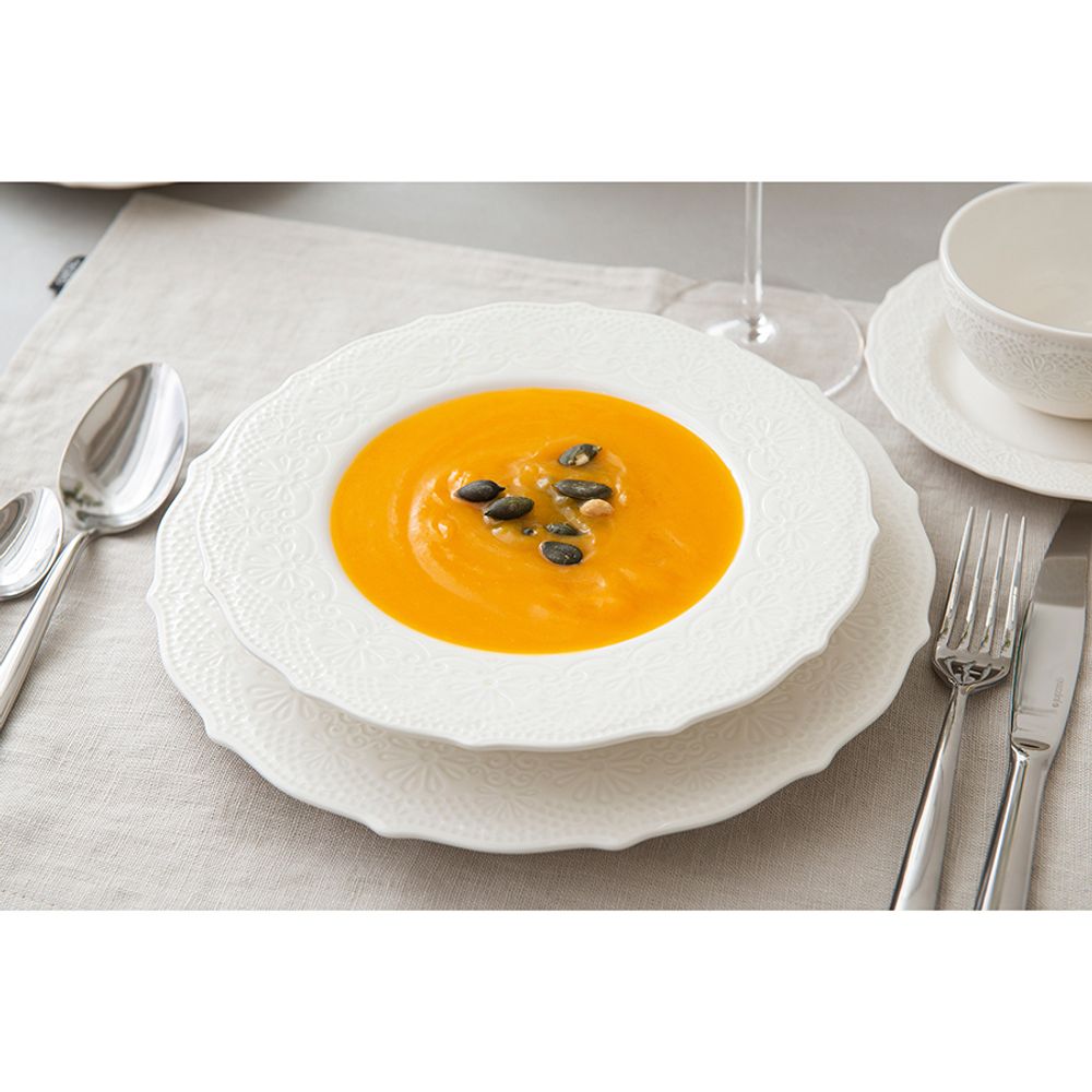 Набор обеденных тарелок Tracery, Ø26 см, 2 шт.