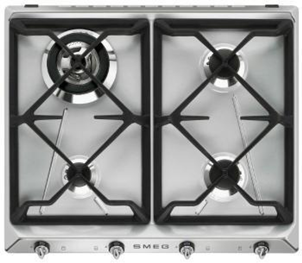 Газовая варочная панель Smeg SR 964 XGH