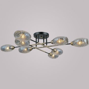 Люстра потолочная ILLUMICO E14 IL0255-8CSQ-79 BK AB