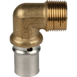 Угольник-переходник с наружной резьбой   3/4"х20