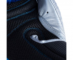 Перчатки боксерские Clinch Kids сине-серебристые C127