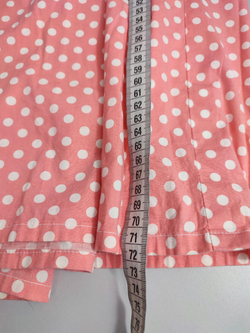 Юбка корраловая в горох 42 размер