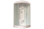 Душевая кабина Royal Bath RB90HK6-WC 90x90 профиль белый/стекло матовое
