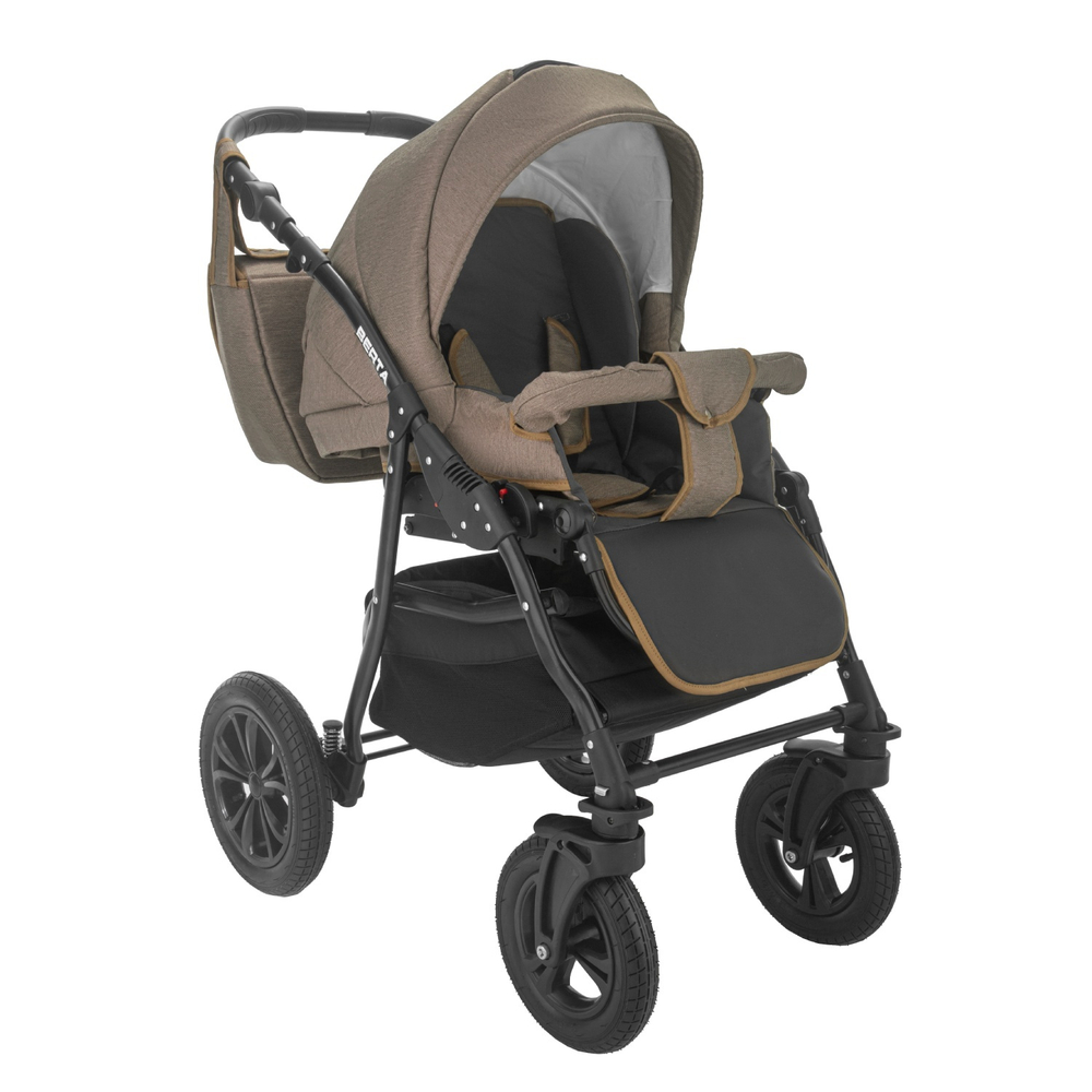 Коляска 3 в 1 Alis BERTA F be 11 (св.коричневый)