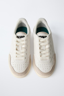 ZARA КЛАССИЧЕСКИЕ КЕДЫ, РАЗНОЦВЕТНЫЙ