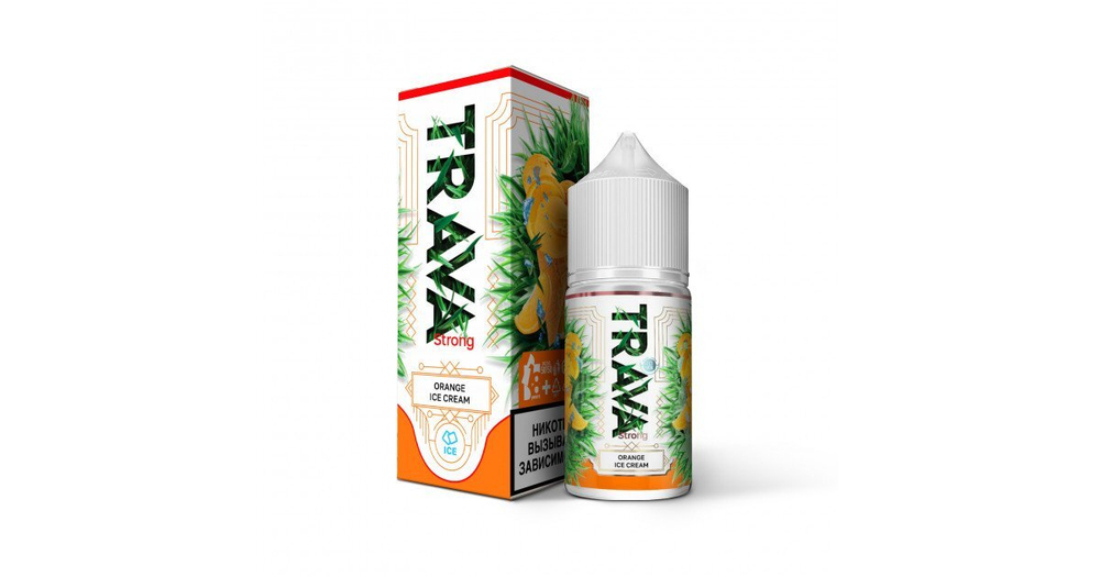 TRAVA Strong - Orange Ice Cream (30 ml 5% nic)