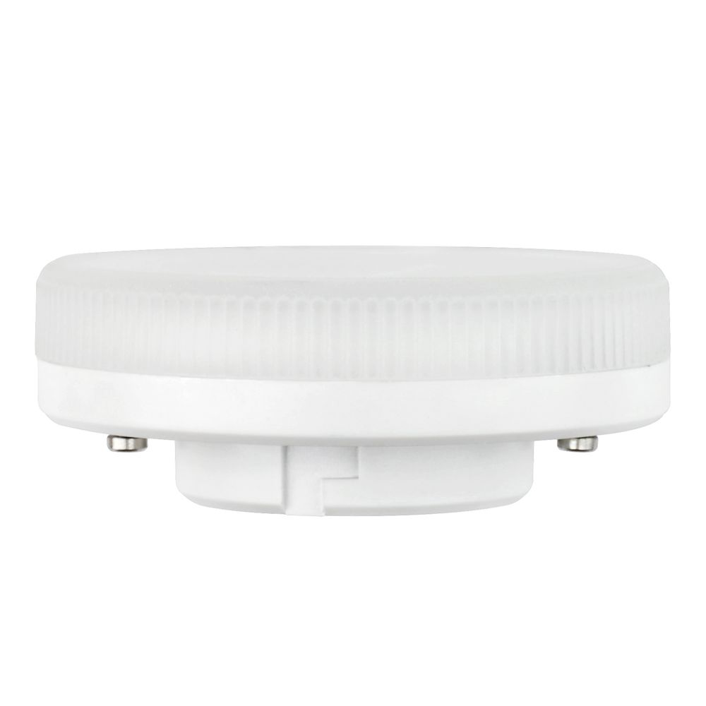 LED-GX53-9W-3000K-GX53-FR-NR Лампа светодиодная. матовая. Серия Norma. Теплый белый свет 3000K. Картон. ТМ Volpe