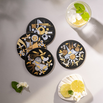 Набор подставок под кружку Геометрия