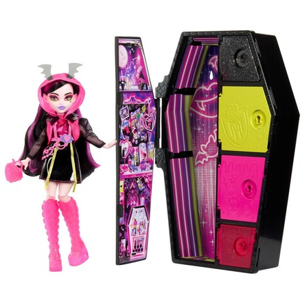 Monster High - Scary Creeps Кукла Дракулаура + аксессуары HNF78 / артикул   HPD59 HNF78  / GTIN 194735139361