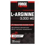 Force Factor, L-аргинин, 150 капсул