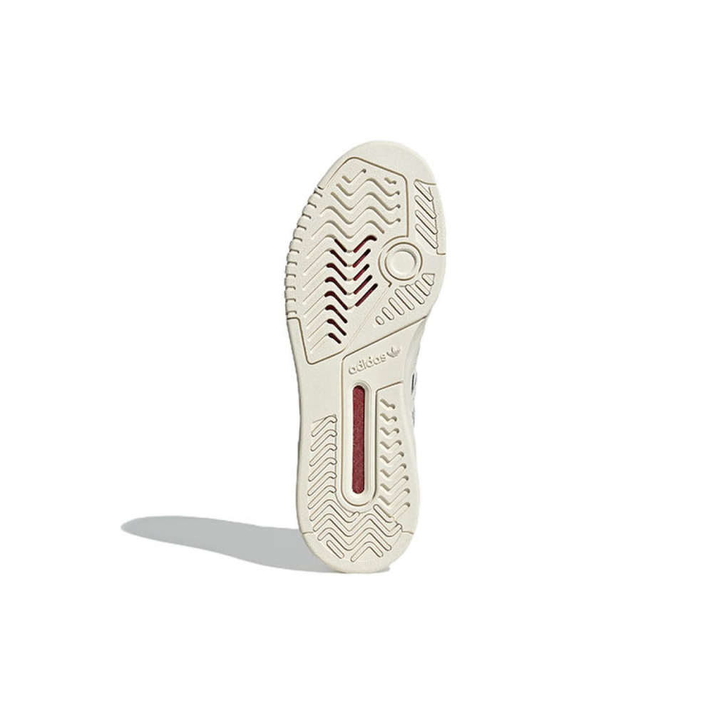 Кроссовки Adidas Originals Drop Step Low Cream Yellow White Light Grey Black Red