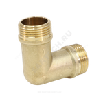 Угольник латунь Ду 20 (3/4") НР/НР VALFEX VF.093.L.034