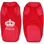 Майка для кошек и собак мелких пород «Бонита на стиле», мамина принцесса, размер ХL (обхват шеи 36, длина спинки 39см, объем груди 54см, от 9 до 11кг)