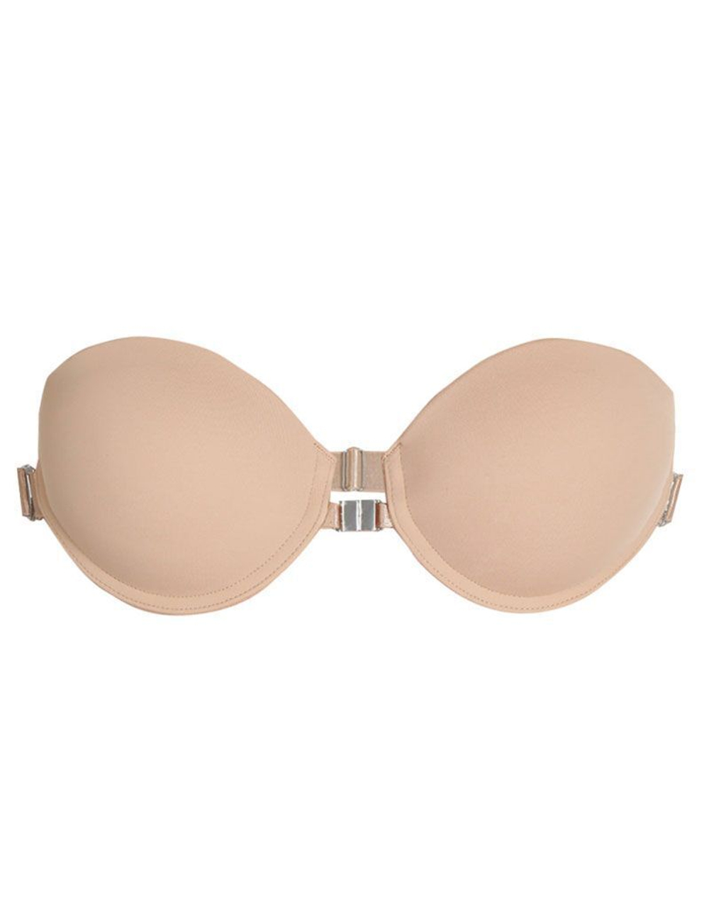 Бюстгальтер-фашия с градуированной чашкой и открытой спиной (Размер: 4B) (Цвет: телесный)