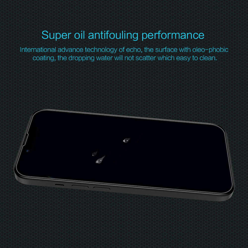 Защитное стекло с прозрачными рамками от Nillkin для iPhone 13 Pro Max и 14 Plus, серия H Anti-Explosion Glass Screen Protector