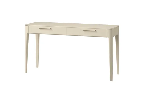 Консоль Type oak 2 ящика ширина 140 см (молочный)