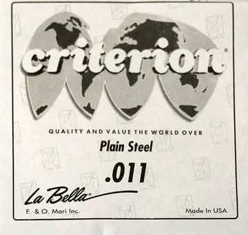 Струна одиночная для акустической и электрогитары LA BELLA CPS011