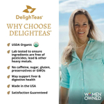 DelighTeas, Ayurvedic Stomach Relief & Happy Liver, травяной чай для выведения токсинов, рассыпчатая смесь, без кофеина, 140 г (5 унций)