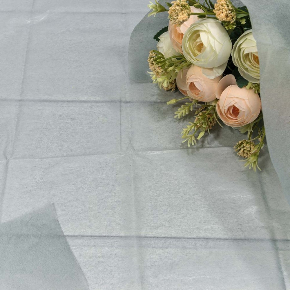 Бумага В листах 10 шт "Тишью" 50 х 66 см (Серый)