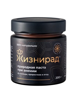 Жизнирад паста при анемии, 200г.