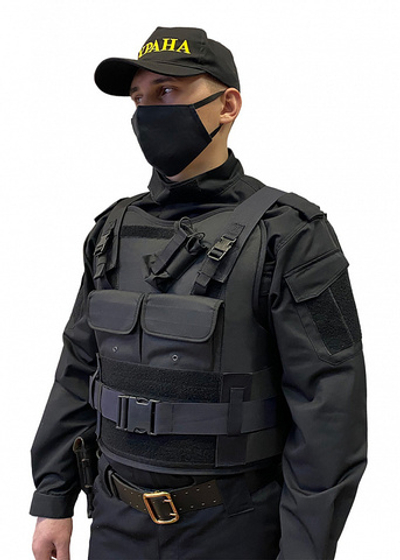 Бронежилет Комфорт 3-3 чехол «Охранник» (БР3)